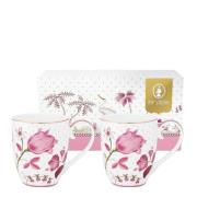 Pip Studio - Jolie Tulip krus XL 45 cl 2 stk rosa
