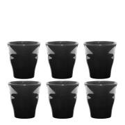 Duralex - Picardie glass 9 cl 6 stk svart