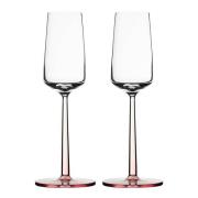 iittala - Essence champagneglass 21 cl 2 stk rose