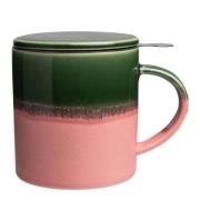 Tranquillo - Industrial kopp med tesil og lokk 41 cl grønn