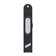 Microplane - Ginger 3-i-1 rivjern til Ingefær 28 cm svart