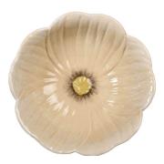 ByOn - Poppy valmue skål M 18x6,5 cm beige