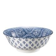 Stiernholm - Sakura skål 21 cm 1,2L blå/hvit