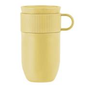 Sagaform - Ted termokopp med hank 28 cl gul