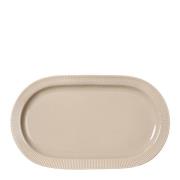 Sagaform - Inka serveringsfat 34x20 cm beige