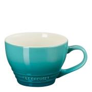 Le Creuset - Jumbo kaffekopp 40 cl Bleu Riviera