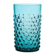 Klimchi - Hobnail glass 20 cl aquamarine