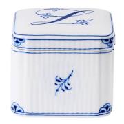 Royal Copenhagen - Alphabet Collection firkantet bonbonniere L 13 cl b...