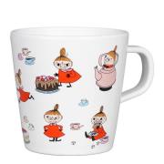 Rätt Start - Mummi kopp med håndtak 20 cl Lille My hvit