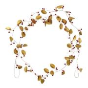 House Doctor - Leafi girlander 183 cm messing