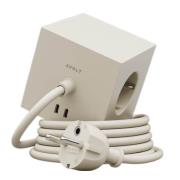 Avolt - Square 1 USB-C kabel 1,8 m Nomad Sand