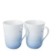 Royal Copenhagen - Iris krus 36 cl 2 stk blå