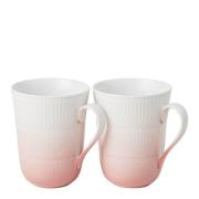 Royal Copenhagen - Iris krus 36 cl 2 stk korall