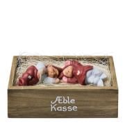 Klarborg - Adam & Annika nisser i trekasse 13,5 cm