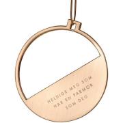 Pictureit - Julepynt m/fotoramme Farmor 7x0,5 cm 14K gull