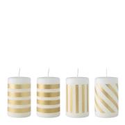 Villeroy & Boch - Christmas Chic kubbelys 25 cm 4 stk hvit