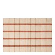 Holmen - Eddy bordløper 100x35 cm rust/offwhite