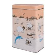 Martinex - Mummi kaffeboks 20 cm strandtur oransje