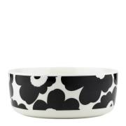 Marimekko - Oiva Unikko serveringsfat 1,5 L svart/hvit
