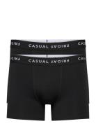 Cfnorh 2-Pack Bamboo Trunks Boksershorts Black Casual Friday