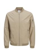 Jjerush Bomber Noos Bomberjakke Jakke Beige Jack & J S