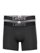 Levis Men Opt Ill Boxer Brief Org Co 2P Boksershorts Multi/patterned L...