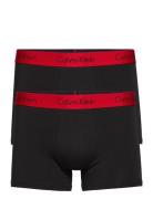 Trunk 2Pk Boksershorts Black Calvin Klein