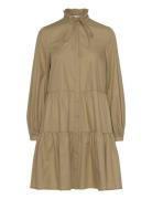 Donna Dresses Kort Kjole Khaki Green IVY OAK