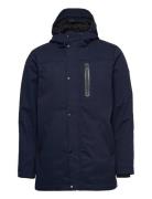 Outdoor Parka Parkas Jakke Navy Revolution