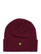 Beanie Accessories Headwear Beanies Red Lyle & Scott