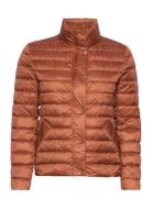 Light Down Jacket Fôret Jakke Brown GANT