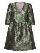 Eli Dress Kort Kjole Green A-View