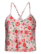 Cami Satin Funky Floral Pyjamas Pink Hunkemöller