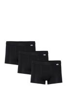 3-P Bamboo Trunk Boksershorts Black Frank Dandy