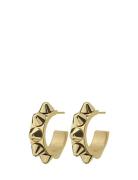 Peak Creoles S Accessories Jewellery Earrings Hoops Gold Edblad