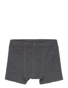 Nmmwang Wool Needle Boxer Shorts Xxiii Undertøy Grey Name It