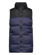 Jjetoby Bodywarmer Collar Sn Jnr Fôret Vest Blue Jack & J S