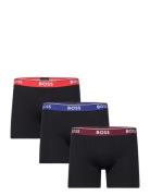 Boxerbr 3P Power Boksershorts Black BOSS