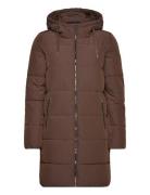 Onldolly Long Puffer Coat Otw Noos Fôret Kåpe Brown ONLY