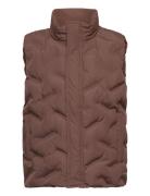 Vest Quilted Fôret Vest Brown Minymo