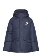 Puffer Winter Jacket Fôret Jakke Navy Tom Tailor