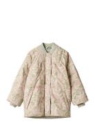 Summer Puffer Jacket Lola Fôret Jakke Multi/patterned Wheat