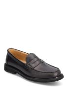 Classic Loafer - Brown Grained Leather Mokasiner Lave Sko Black S.T. V...