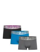 Low Rise Trunk 3Pk Boksershorts Black Calvin Klein