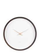 Wall Clock Ancho Dark Wood Medium Home Decoration Watches Wall Clocks ...