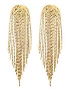 Capri Tassel Earring Øredobber Smykker Gold By Jolima