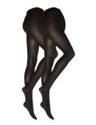 Tights 40 Den 2 Pack Mom Recyc Lingerie Pantyhose & Leggings Black Lin...