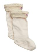 Hunter Kids Mosscablecuff Ws Sokker Strømper Cream Hunter