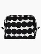 Vilja Räsymatto Cosmetic Bag Toalettveske Black Marimekko Home