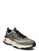 Mens Energy Racer Lave Sneakers Khaki Green Skechers